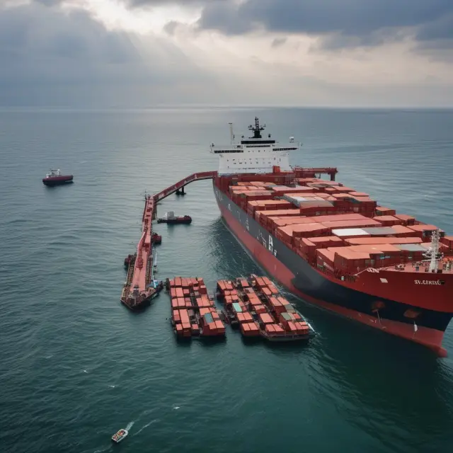Three interlocking pillars symbolizing SOLAS, STCW, and MARPOL conventions representing safety, training, watchkeeping, and environmental protection in shipping.