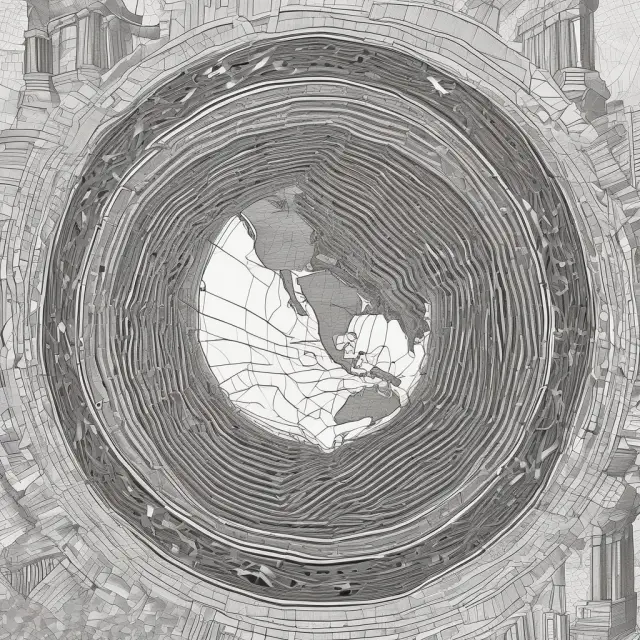 An institutional investor skillfully managing a web of international bonds to diversify and earn potential higher yields