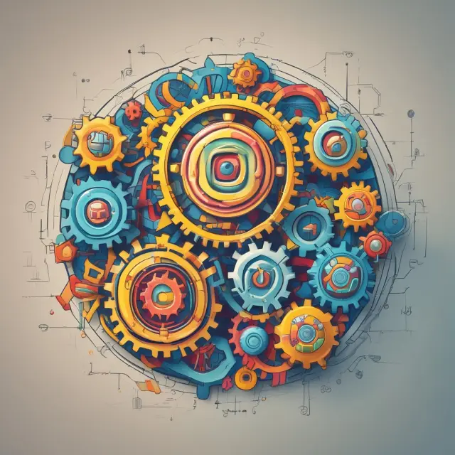 Interconnected IoT devices driving business optimization through supply chain efficiency, inventory management, and personalized marketing