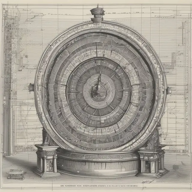 An ancient librarian weaving historical regression analysis threads into a tapestry of future yield curve predictions