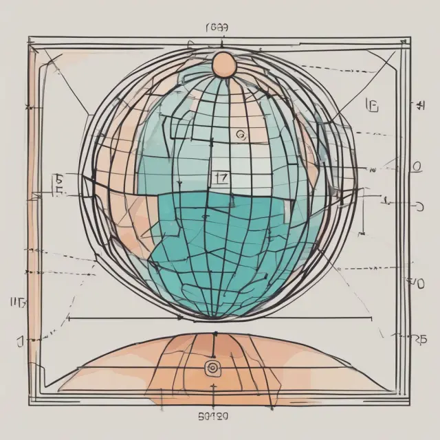 Crystal ball illustrating interpolated yield curves, symbolizing insights into future bond market price levels and economic activity