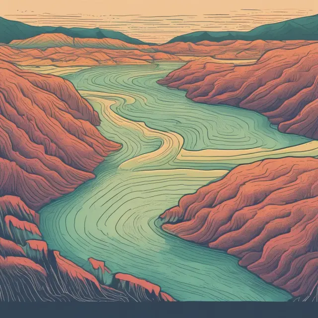 Interpolating missing yield data between Treasuries using bootstrapping and regression analysis, forming a complete yield curve as a river flowing through time
