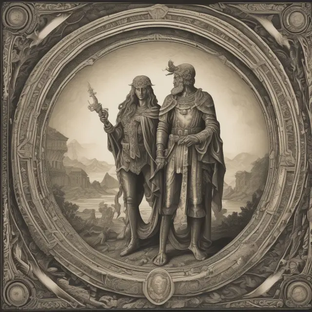 Image of a living trust symbolically represented by a shield, protecting and guiding assets towards future generations through the hands of guardians