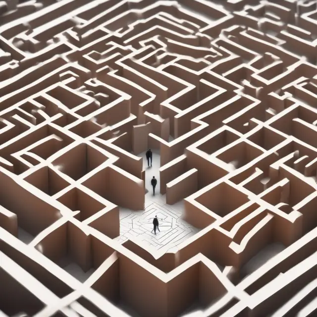A trustee manages and transfers assets through a labyrinth of legal documents for estate planning purposes