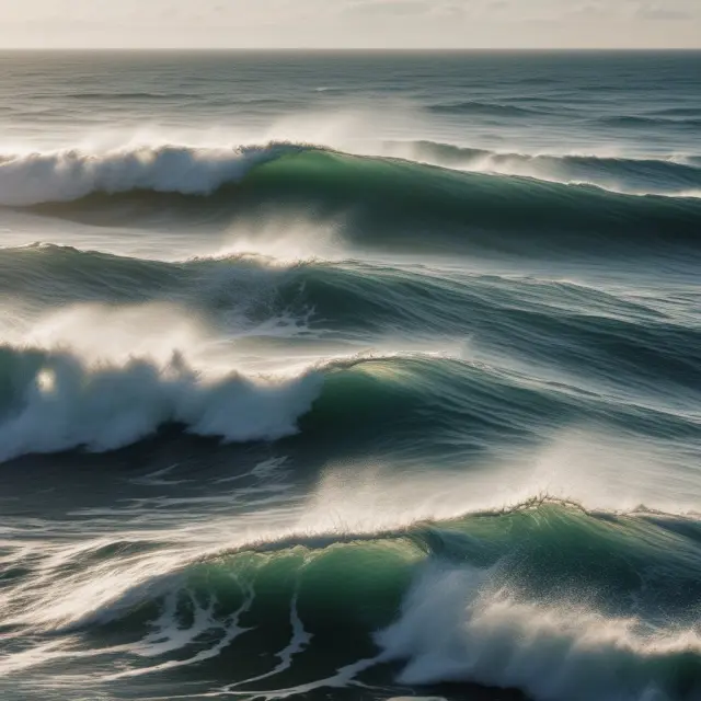 An image of a tranquil, calm sea representing the VWAP algorithm amidst stock market ripples, symbolizing optimized trade execution and reduced slippage with VWAP orders.