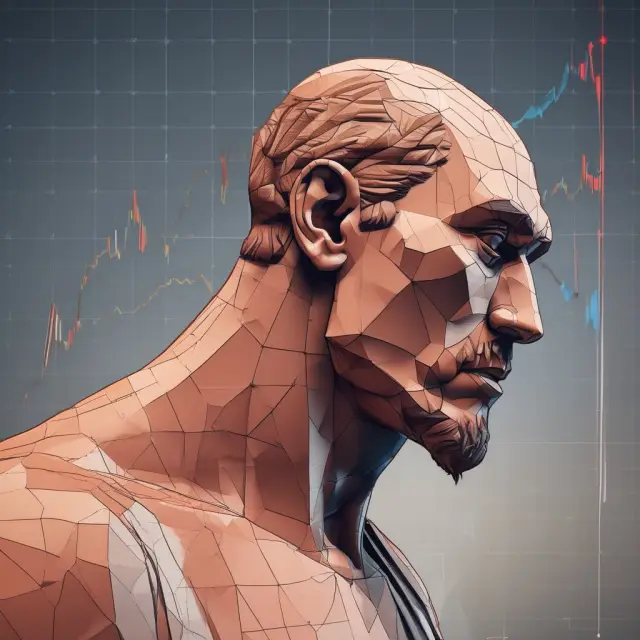 Chart depicting an inverse head and shoulders pattern with two shoulders and a neckline - signals a bullish reversal