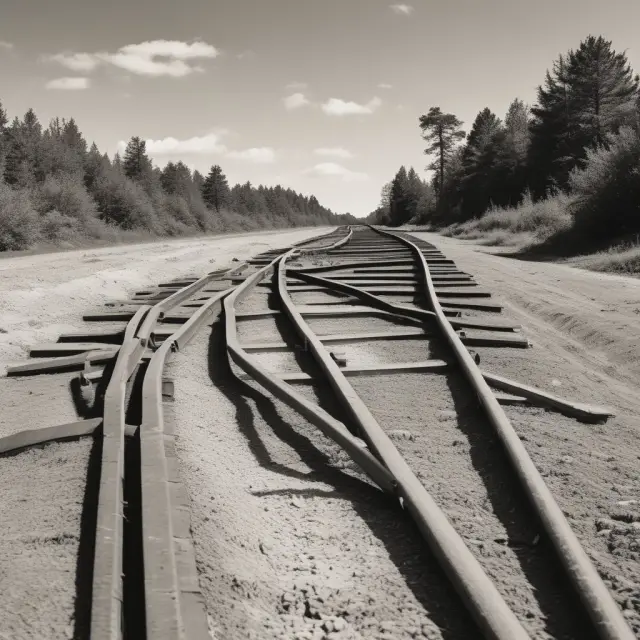 A see-saw symbolizing yield curves