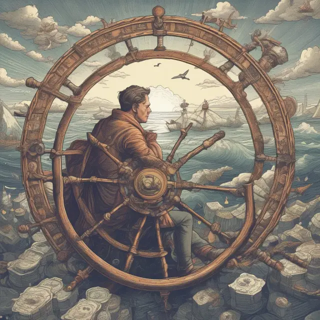 Navigator skillfully maneuvers a ship through an ocean of various asset classes: stocks, bonds, real estate, commodities.