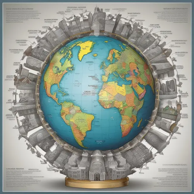 A globe held up by the top 20 investment management firms symbolizing their significant control of assets under management and impact on the global financial landscape.