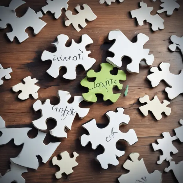 Three interconnected puzzle pieces representing Investment Management (asset optimization), Wealth Management (holistic financial planning), and Investment Banking (corporate financing).
