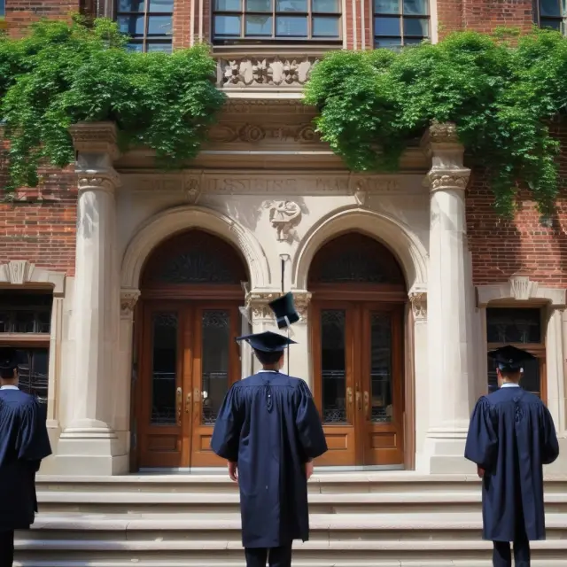 Image of MBA graduates from top universities, including Harvard and Stanford, proudly holding their Chartered Financial Analyst (CFA) designation certificates