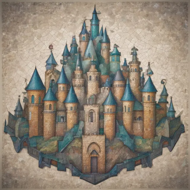 A financial castle made of interconnected puzzle pieces illustrates various investment company structures