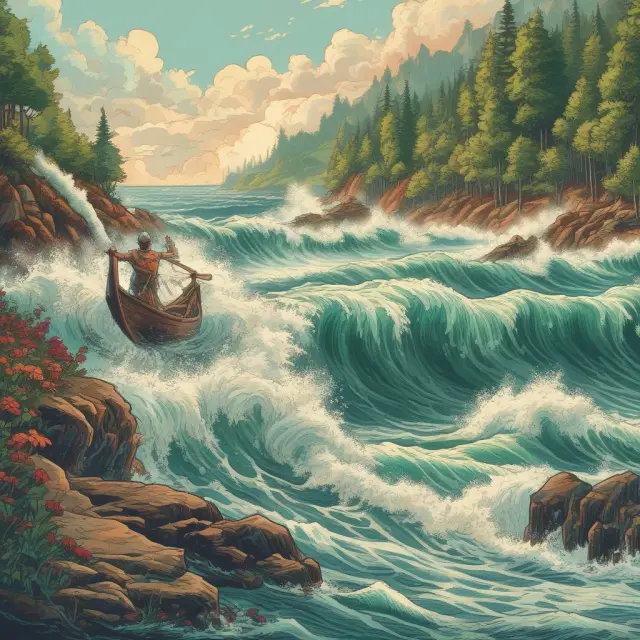 An investor tends their garden of diverse stocks, nurturing long-term growth. Meanwhile, a trader rides the waves of market trends for short-term gains.