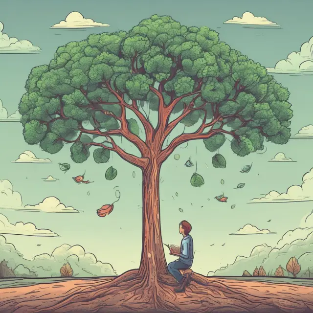 Angel investor watering a seedling startup, symbolizing funding and guidance