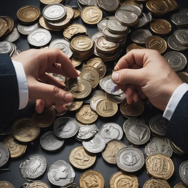 An imaginative marketplace where businesses exchange invoices for immediate cash through invoice financing