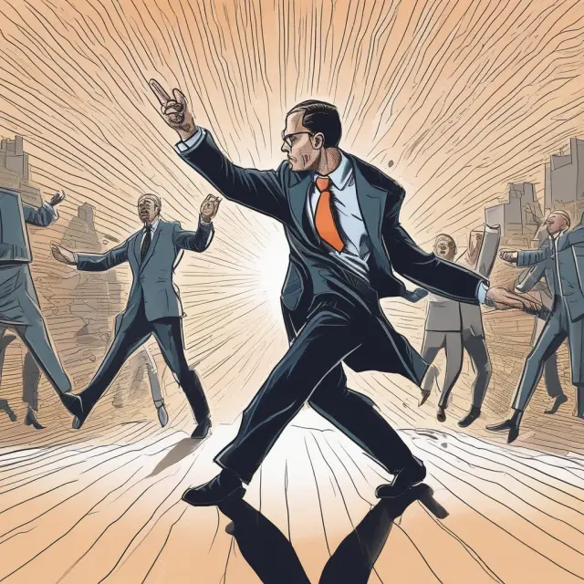An institutional investor on a tightrope between overconfidence during bull markets and panic selling during bubble bursts