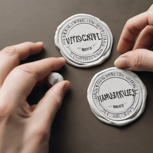 A comparison between an irrevocable trust (locked seal) and a revocable trust (unlocked seal), emphasizing control and flexibility in estate planning.