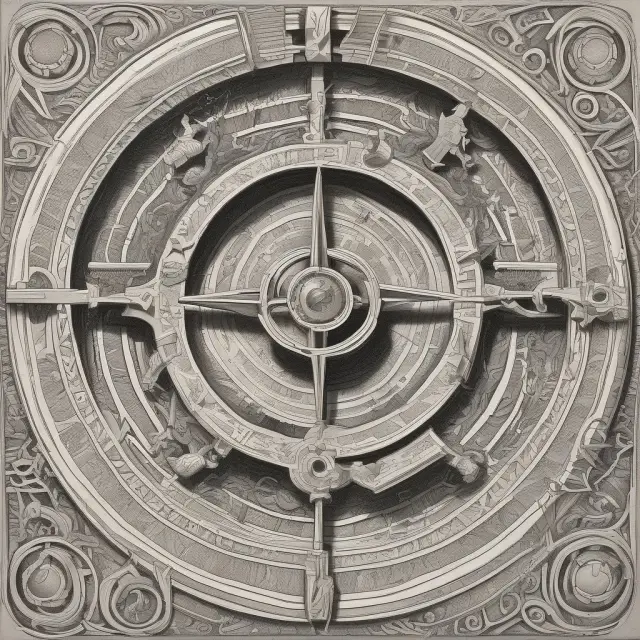 Image: A legal compass with assets, trust document, and attorney fees labeled as directions guiding a grantor through the process of setting up an irrevocable trust