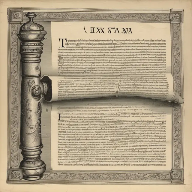 Image of an ancient scroll unfurling to reveal IRS Publication 15: Employer
