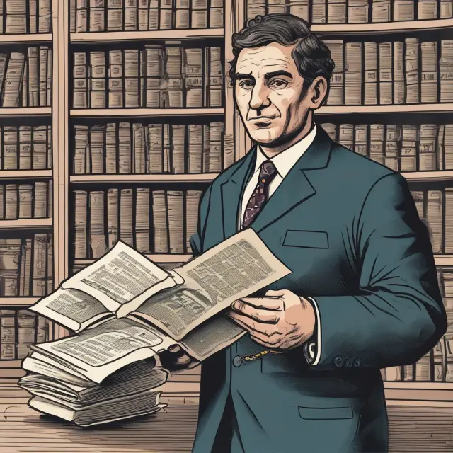 A taxman studying IRS Publication 590-B, focusing on Chapters 1 (Traditional IRA) and 2 (Roth IRA)