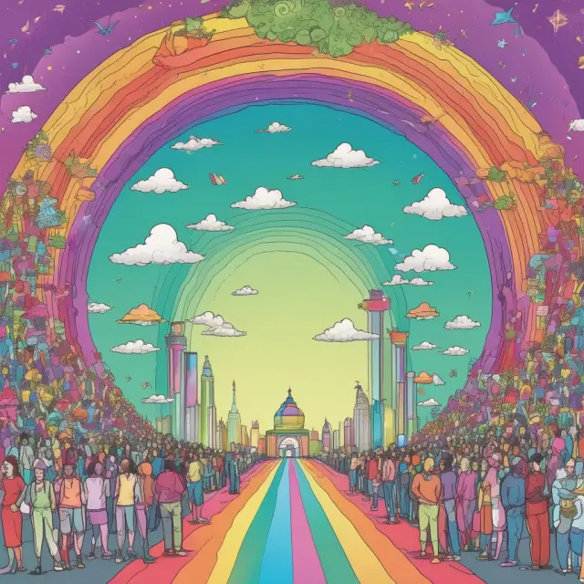 iShares ETFs forming a rainbow bridge to represent diverse investment opportunities