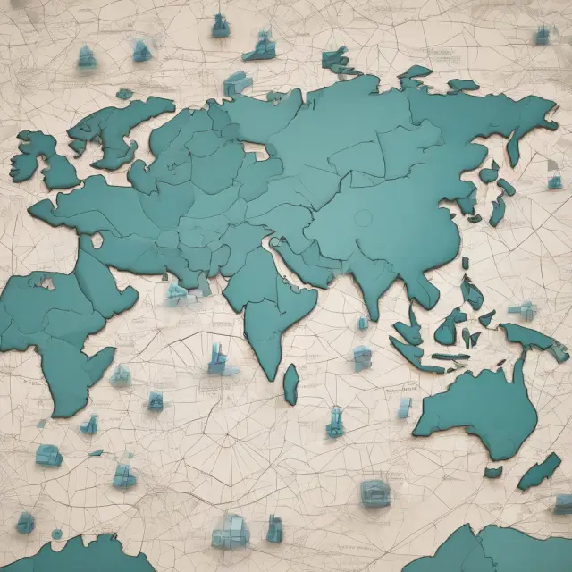 An image of an intricately designed puzzle with various ISINs and a world map, representing the role of ISINs in connecting the global financial market