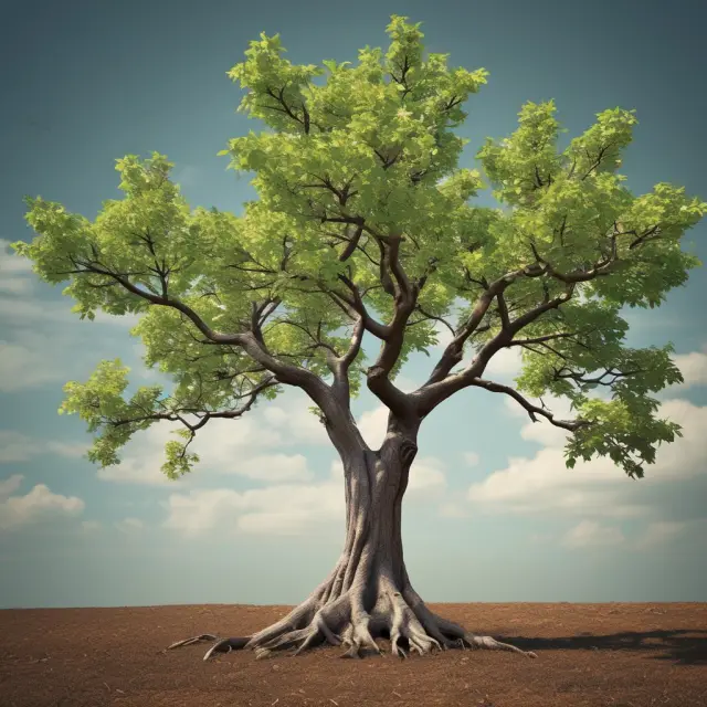 An image of a lush tree filled with leaves, where new green leaves represent issued shares joining the existing matured foliage
