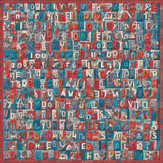 A metaphorical representation of ticker symbols as a jigsaw puzzle, where the final piece reveals the
