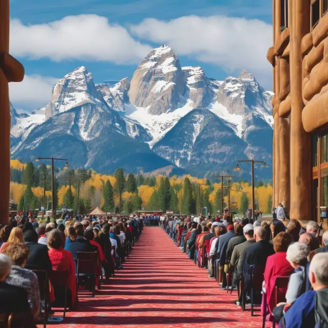 A scale balancing Jackson Hole Economic Symposium
