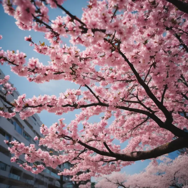 An image of a cherry blossom tree with tech startups sprouting from its branches, representing the JASDAQ