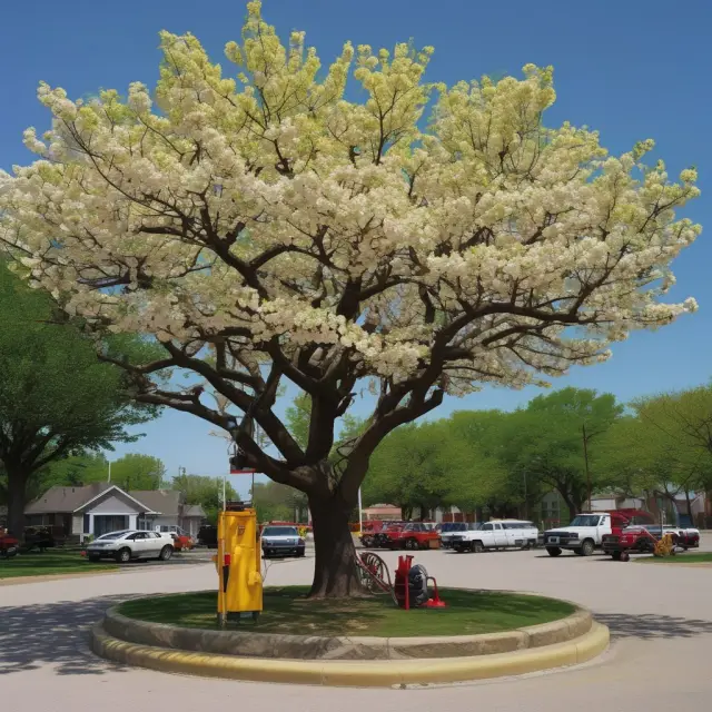 A Canadian Junior Capital Pool evolving from an empty shell into a blooming tree, with new oil wells growing from its roots