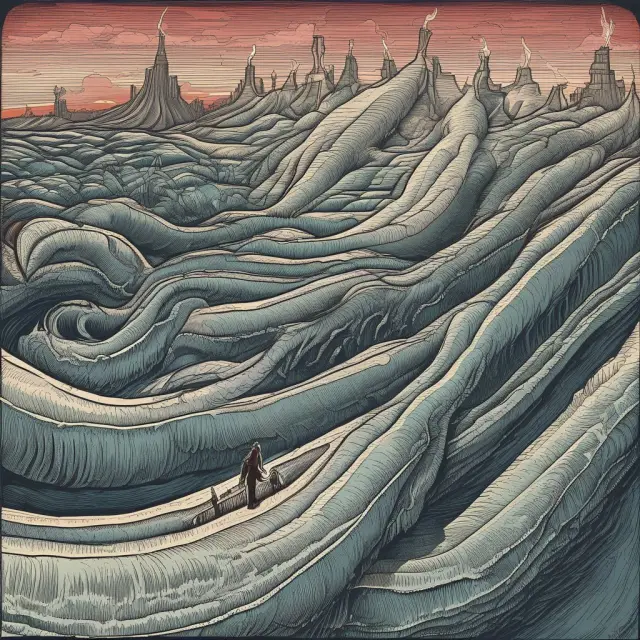 Image of a roller coaster representing the stock market with tranquil Jekyll phases and volatile Hyde moments
