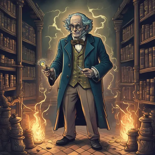 Central banker transforming calm market Jekyll to volatile market Hyde using a wand for interest rates and monetary policy