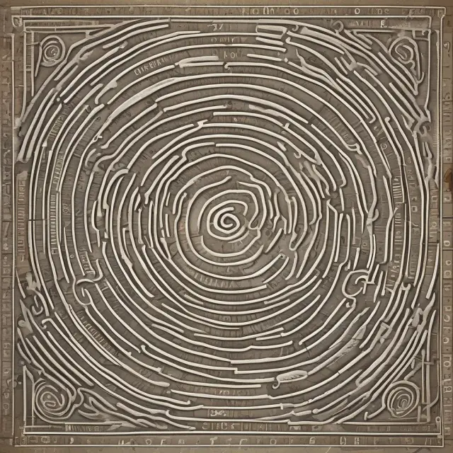 A manager navigates a labyrinth, calculating Alpha (Jensen