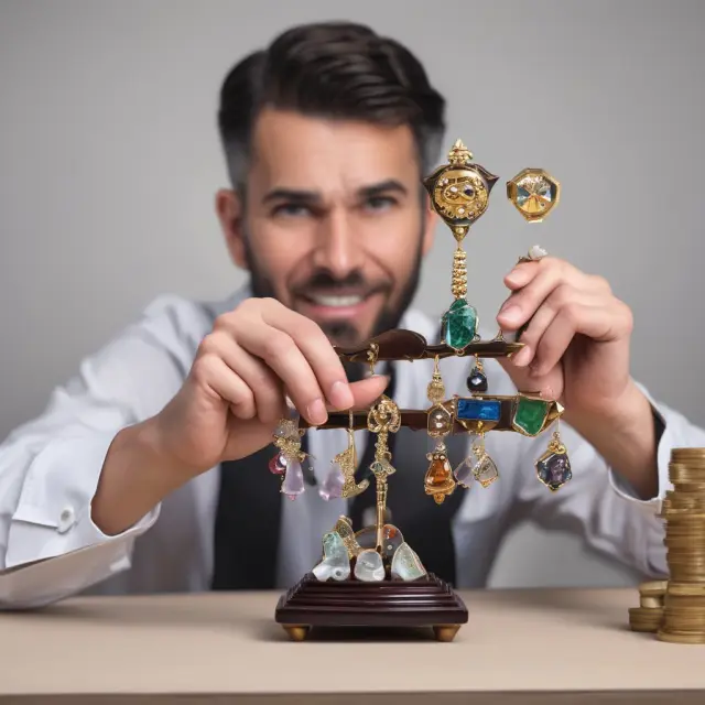 Professional appraiser assessing jewelry pieces and determining appropriate coverage amount