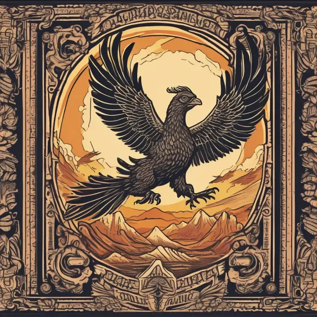 Phoenix rising over ancient scrolls illustrates sunset provisions