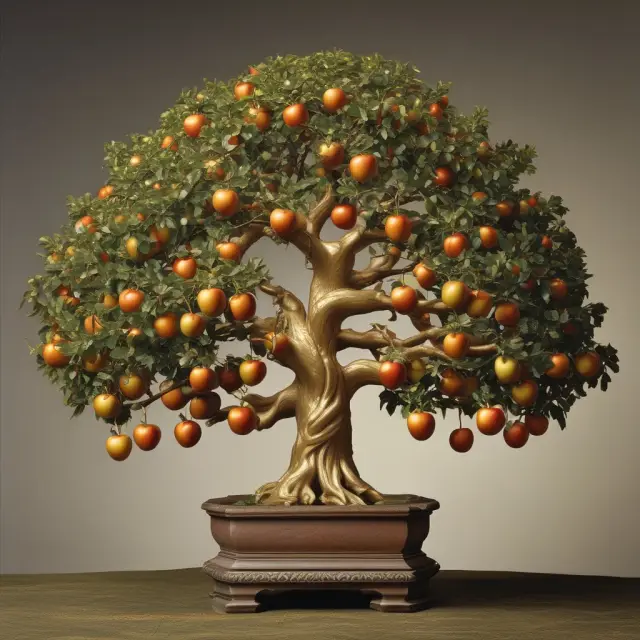 Golden tree symbolizing Jim Walton