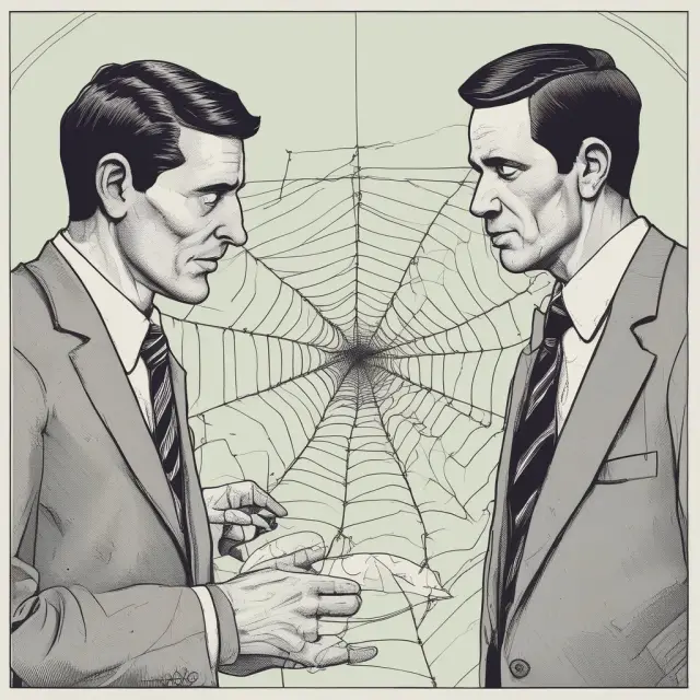 Brokers XYZ and ABC collaborating to manipulate jitney markets through a complex web of interconnected transactions