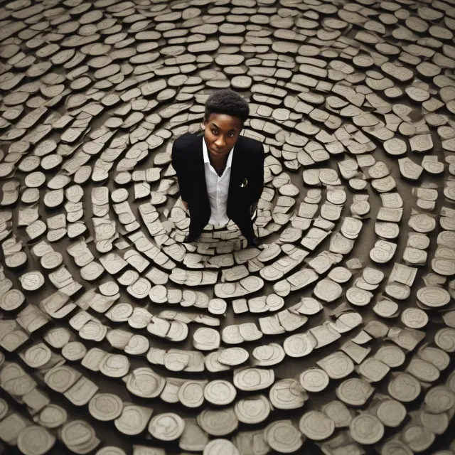 A banker delves through a maze filled with Jamaican dollar coins as he deciphers the complex coin regulation landscape.