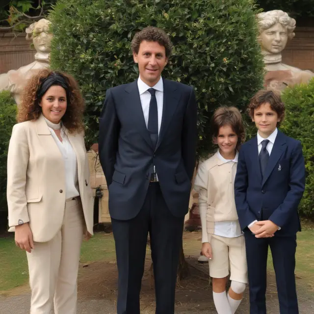 An image of a family tree representing the Agnelli family