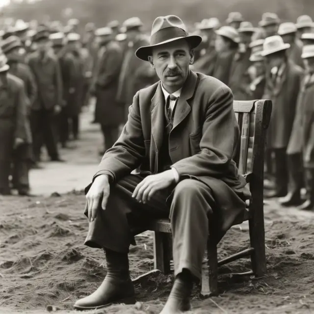 A lush garden emerging from barren ground symbolizes the economic revival through Keynesian principles during the Great Depression and Roosevelt