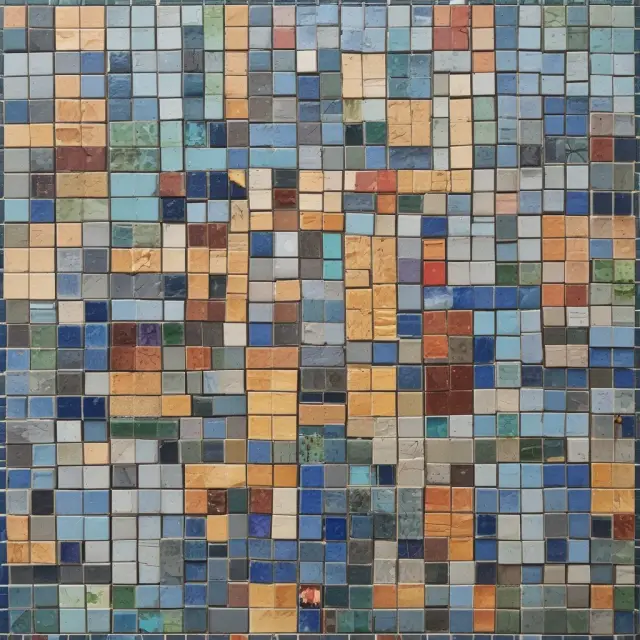 Metaphorical image featuring a mosaic of interlocking tiles symbolizing the unity and shared responsibility among parties in a jointly and severally agreement