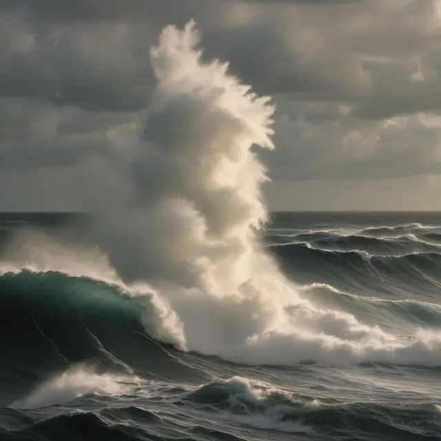 A turbulent sea representing the Jones Act