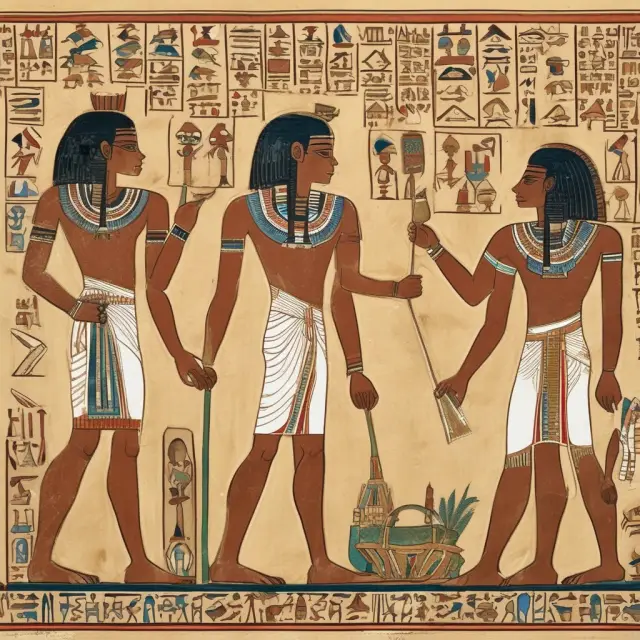 Ancient Egyptians using the Joseph Effect for agriculture, baseball team