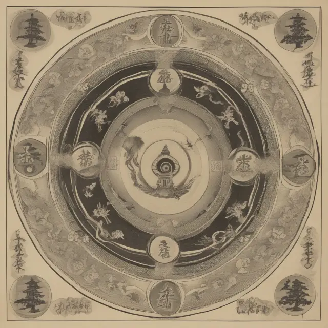 A timeline showing the transformation of a Japanese Yen coin into a banknote, symbolizing the currency