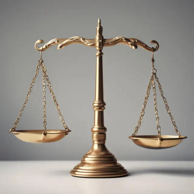 Scales representing investment advantages and disadvantages of Joint Tenancy With Right of Survivorship for institutional investors.