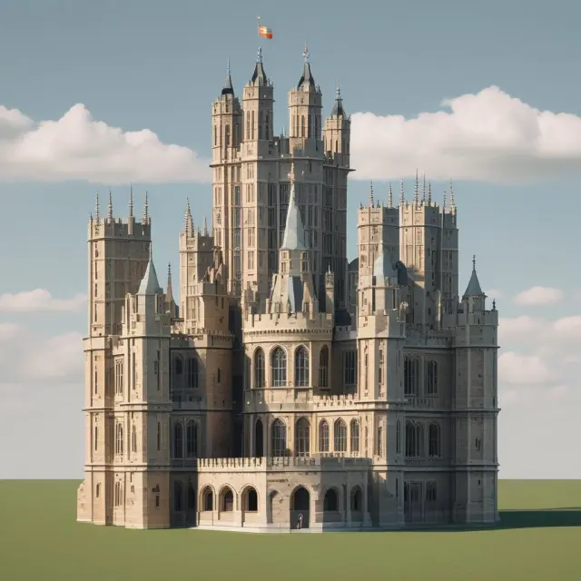 A Cambridge castle showcasing towers symbolizing MBA, Master of Finance, and EMBA programs