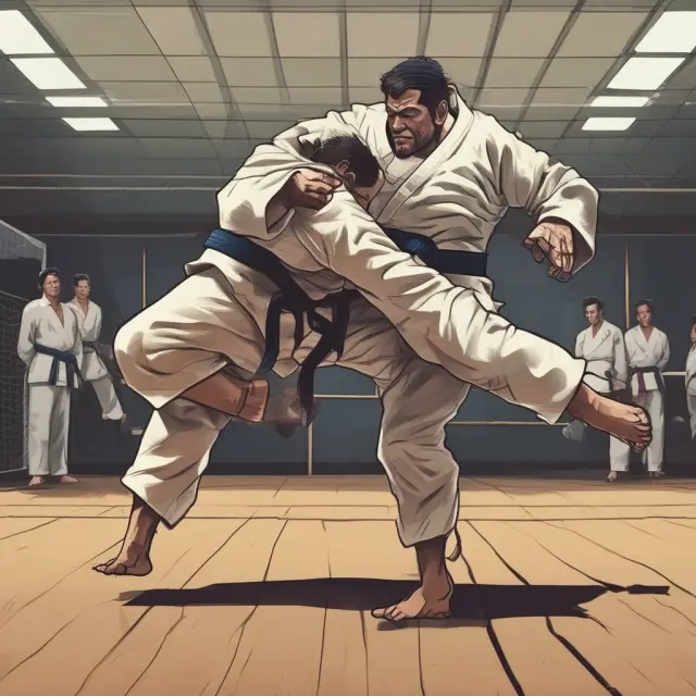 Startup, symbolizing agility and adaptability, skillfully maneuvers around a larger competitor using the opponent