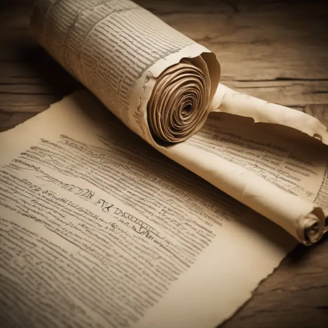 An ancient scroll unfurling to reveal conditions for lender approval of junior mortgages