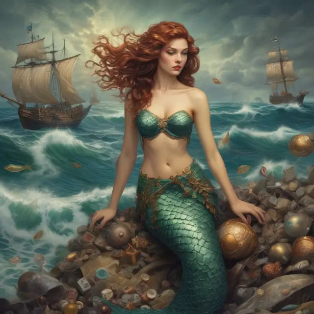 Mermaid evaluating junk bond yields, economic indicators, and spreads for insightful investment analysis